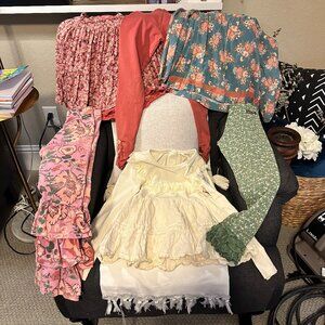 LOT - Matilda Jane Girls Shirts and Pants in Size 10 girls